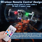 Wireless RGB Car LED Strobe Lights – Colorful Interior Atmosphere Lighting
