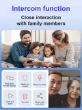 Portable Indoor Security Camera for Home Safety & Monitoring