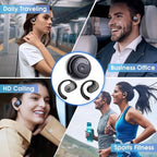 AI-Powered Wireless Bluetooth 5.4 Earphones | Ultra-Clear Translation & Perfect iOS & Android Fit!