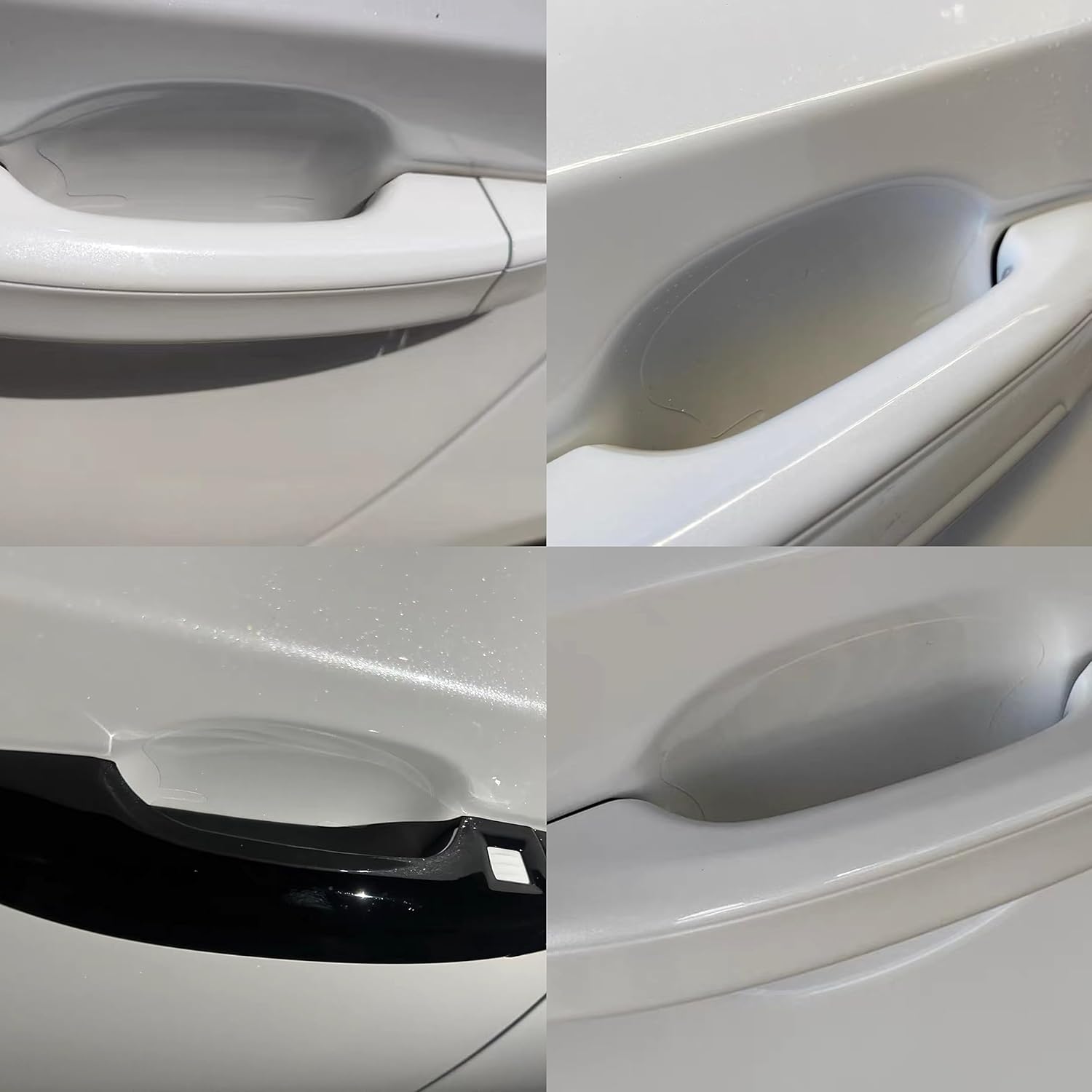Car Door Handle Protective Film, Transparent Waterproof Car Door Handle Protector