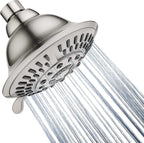 High Pressure 5-Spray Fixed Shower Head, Angle Adjustable