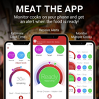 Wireless Smart Meat Thermometer