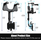 Rearview Mirror Phone Holder