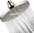 Bright Showers 6.3" 2-Spray Rainfall Shower Head with Adjustable Angles