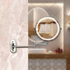 Rechargeable Wall-Mounted LED Makeup Mirror