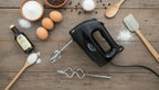 250-Watt 5-Speed Electric Hand Mixer with Whisk Attachment & Traditional Beaters