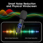 2 Pack Wireless Microphone For Iphone Ipad