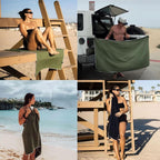 Magnetic Quick-Dry Beach Towel