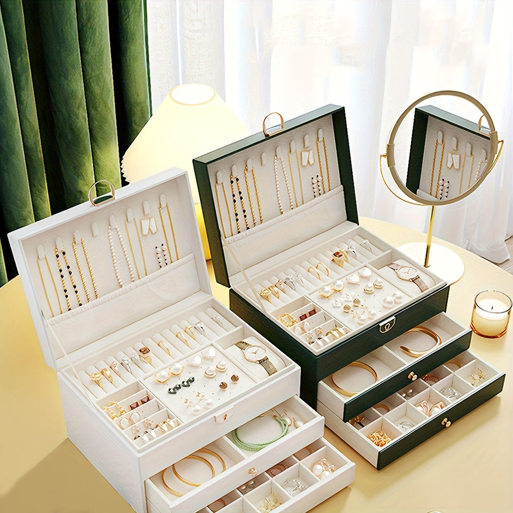 Modern Jewellery Box with Drawers