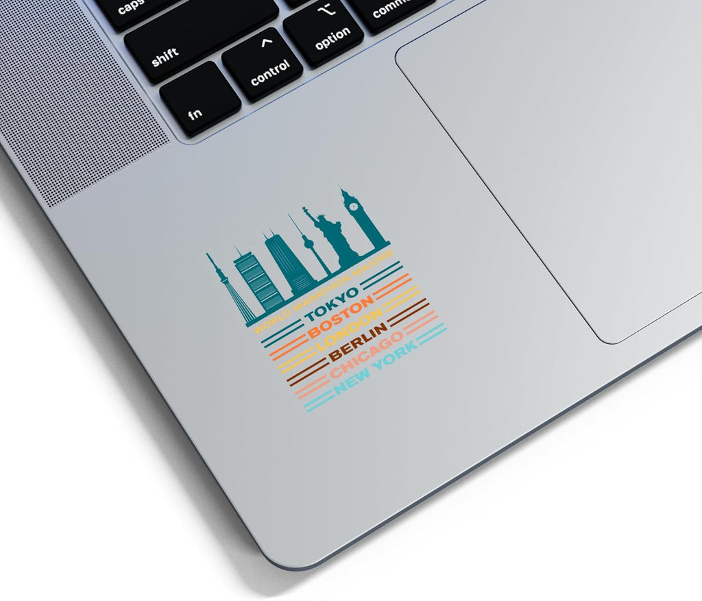 Running Sticker Pack – 34 Motivational Vinyl Stickers for Runners & Water Bottles | BLAUBECK