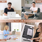 Adjustable Laptop Stand for Bed
