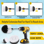 Drill Brush Pad Sponge Kit