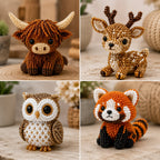 Tiny 3D Beaded Animal DIY Kit
