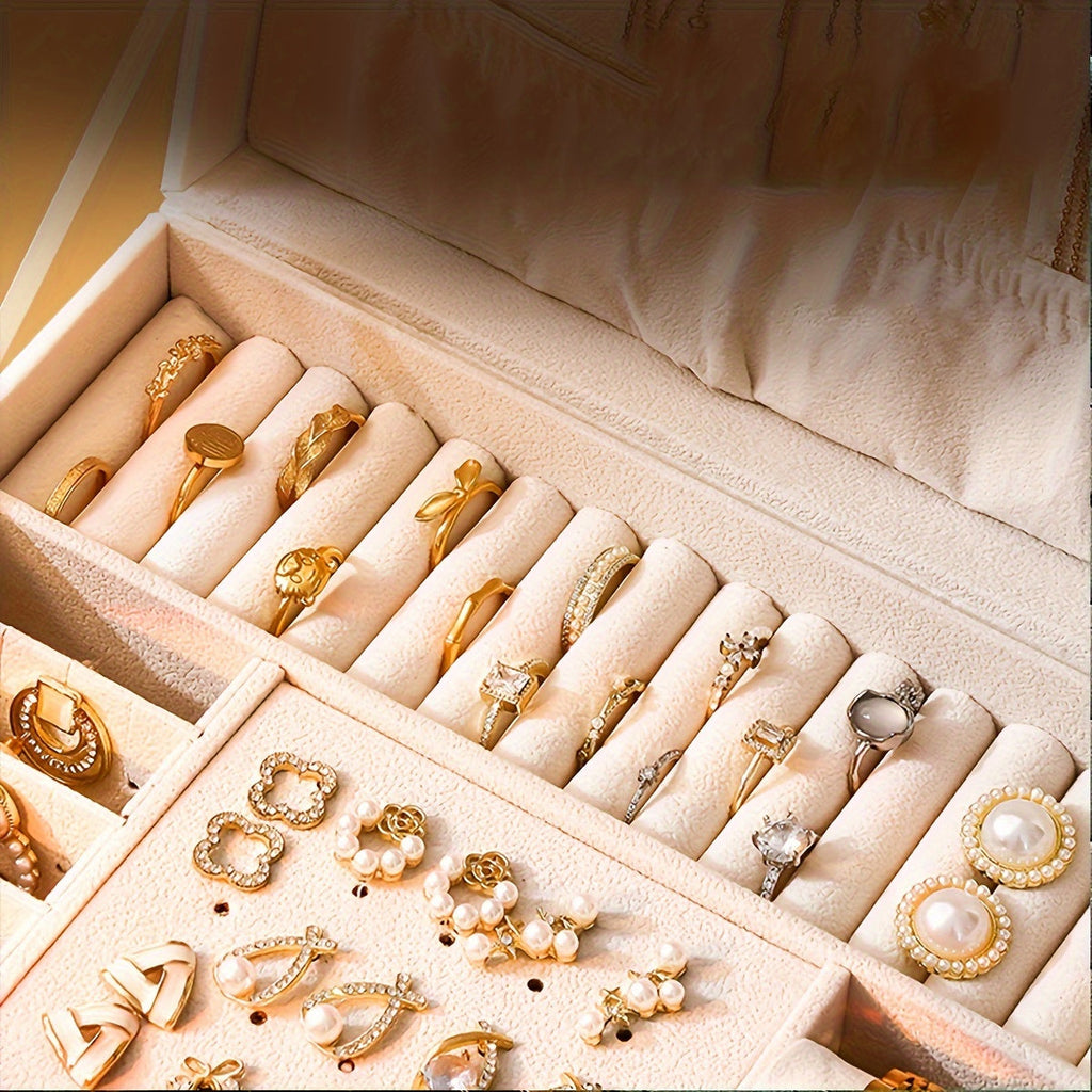 3-Tier Jewellery Box with Storage