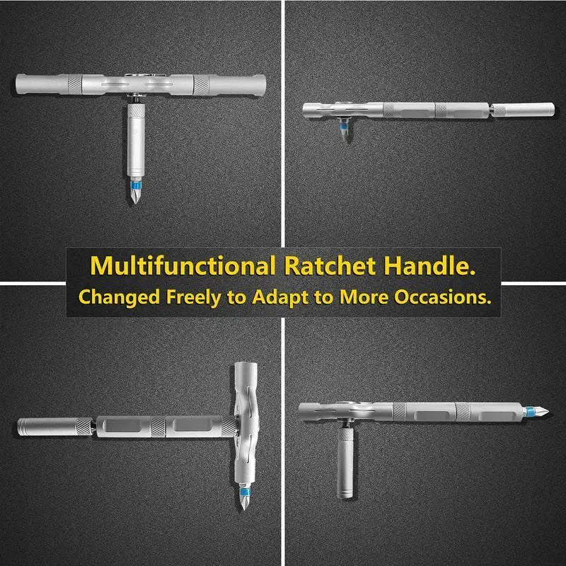 24 in 1 DlY Screwdriver Set,1 Set SwitchableScrewdriver Shape Magnetic Screwdriver Set