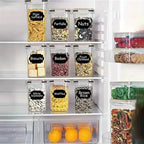 48-Piece Set: Food Storage Container Set, Fresh-Keeping and Easy-to-Secure Lids