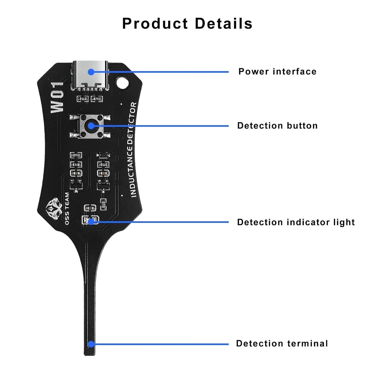 In-Circuit Electromagnetic Inductance Tester, Phone Motherboard Repair Tool