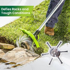 Heavy-Duty Steel Wire Trimmer Head for Cordless Weed Trimmers