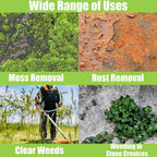 Heavy-Duty Steel Wire Trimmer Head for Cordless Weed Trimmers