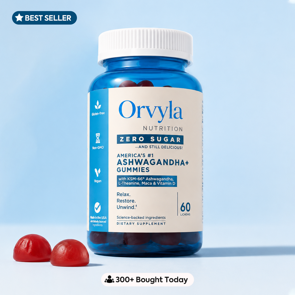 Ashwagandha Gummies – Mixed Berry Flavor Daily Calm & Wellness Support