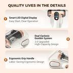 Deep Clean Mattress Vacuum – Removes Dust Mites, Germs & Hidden Allergens