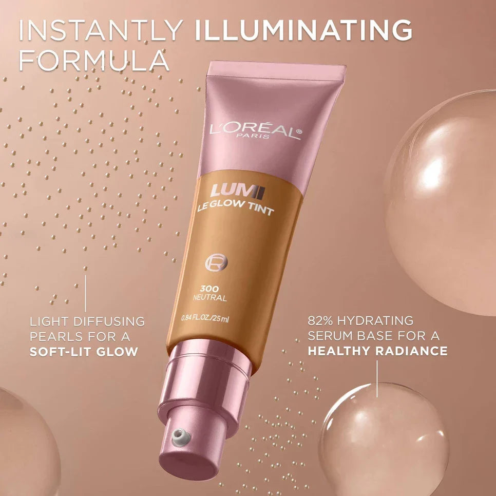 2-Pack L'Oréal Paris Lumi Le Glow Tint Liquid Skin Tint
