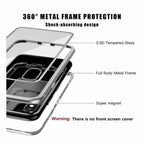 3-Pack Magnetic Snap-on Case for Apple iPhone X or XS