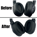 CS Replacement Ear Pad Cushions for Sony MDR-100ABN WH-H900N Headphones