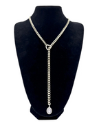 Crystal Charm Slip Chain