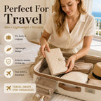 Travel Jewelry Organizer Notebook – Portable Jewelry Storage Case for Rings, Earrings & Necklaces