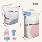 Large-Capacity Vacuum Bags – No Pump Needed!
