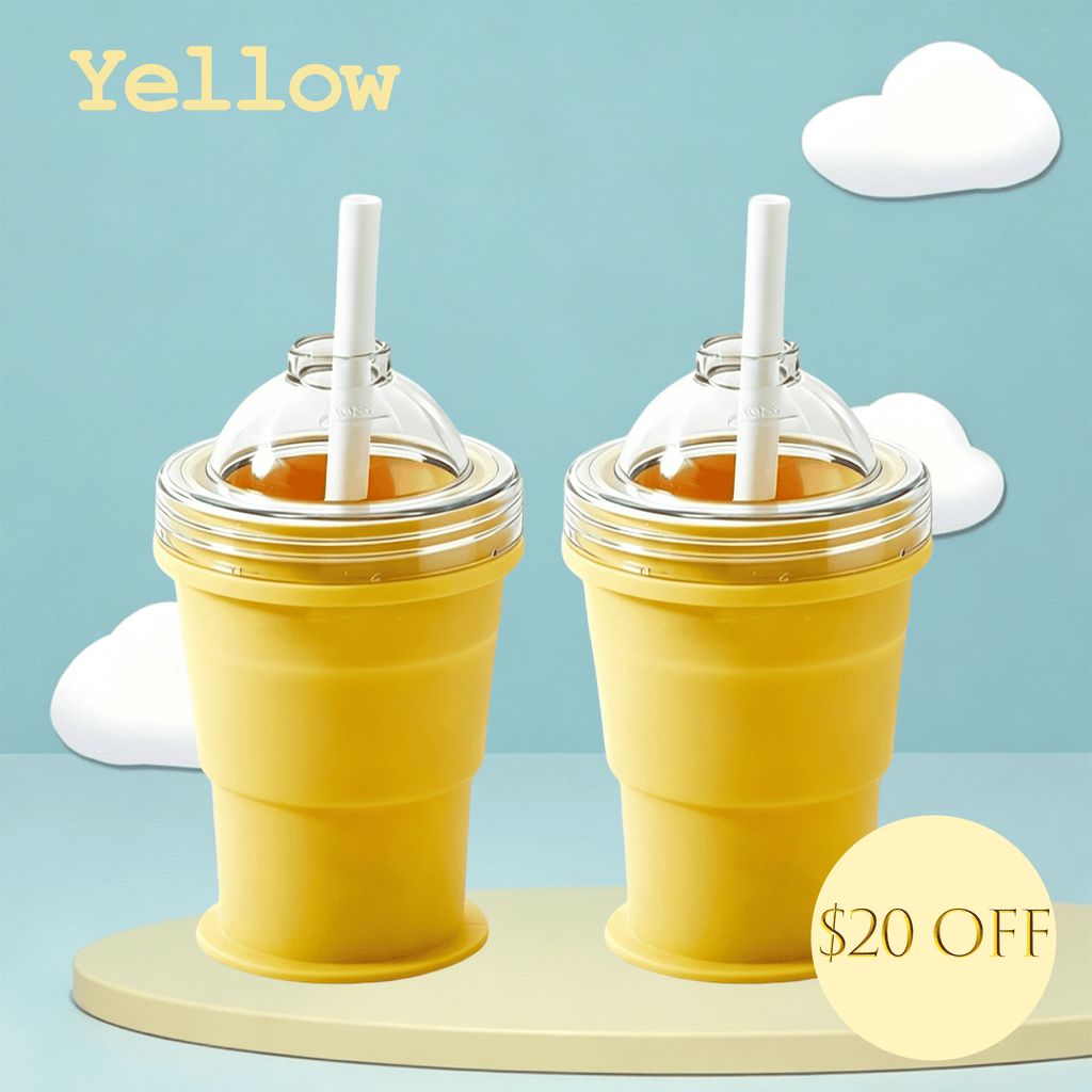 Foldable Silicone Ice Ball Drink Cup