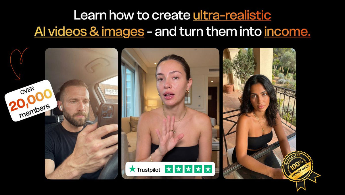 AI Video BootCamp - Master AI Video & AI Image Creation. Then use your skill to make AI Adverts, Social Media Content and Films to earn 💰