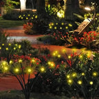 8 LED Solar Firefly Hanging Solar Lights