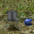 8-Piece: Camping Cooking Ware Set