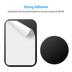 8-Piece: Universal Metal Plates with Strong Adhesive