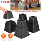8-Pieces: Furniture Risers