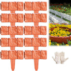 Imitation Stone Garden Fence - DIY Garden Edging Border