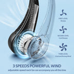 Portable Hands Free 360° Cooling Neck Fan