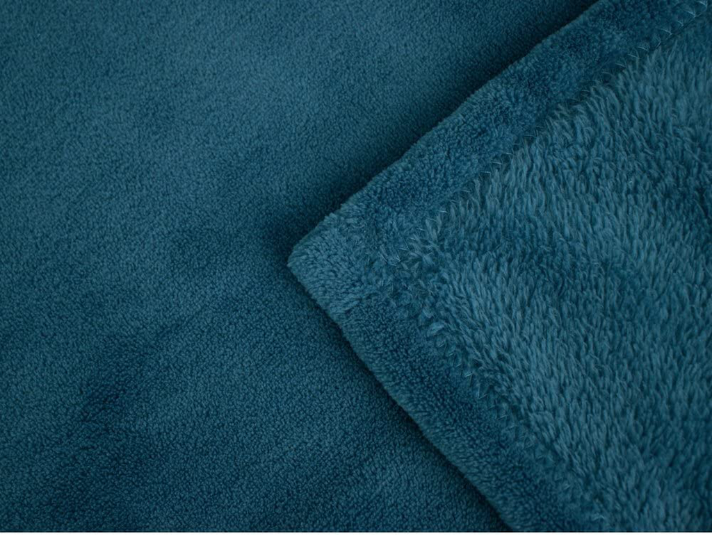 Deluxe Cozy Sherpa or Fleece Adult Wearable 70" Blanket with Sleeves for Men & Women