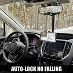 Rearview Mirror Phone Holder