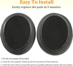 CS Cooling Gel Ear Pad Cushions for Sony Headphones WH-CH710N | CH700N | CH720N | XB900N | WH-RF400
