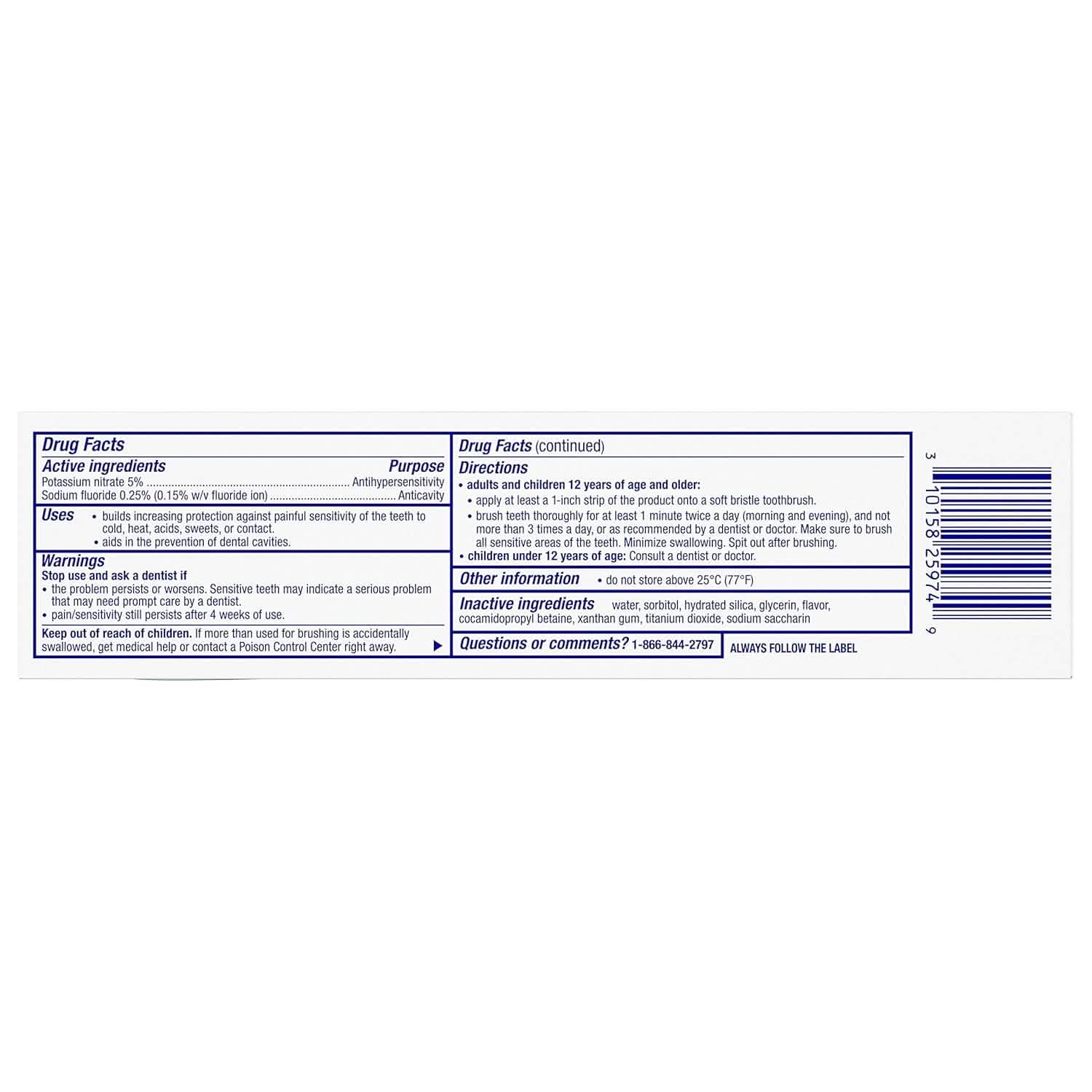 3 Pack Sensodyne Pronamel Mineral Boost Enamel Toothpaste