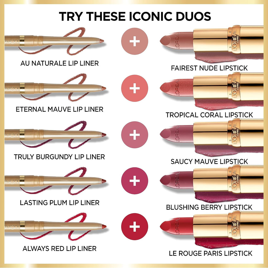 2-Pack L'Oréal Paris Colour Riche Satin Lipstick – 766 Plum Explosion