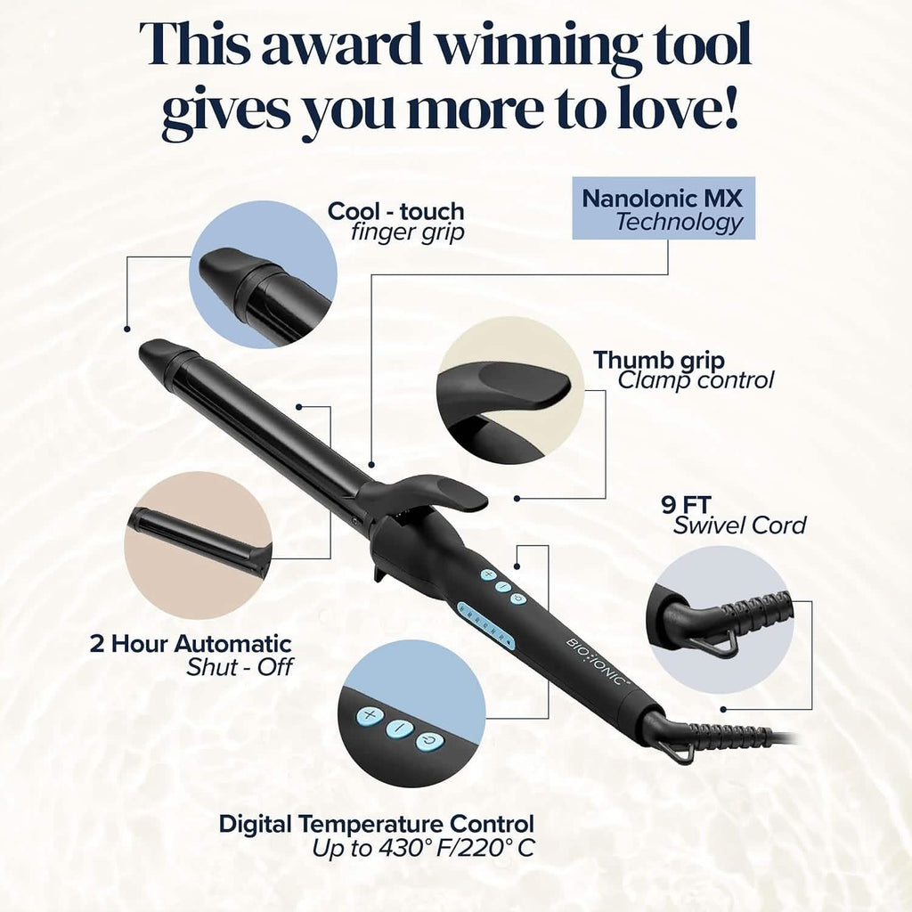 Bio Ionic Long Barrel Curling Iron