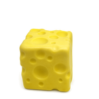 Fun Doh Slow Rise Cheese Squishy - Slow Rising Sensory Stress Toy