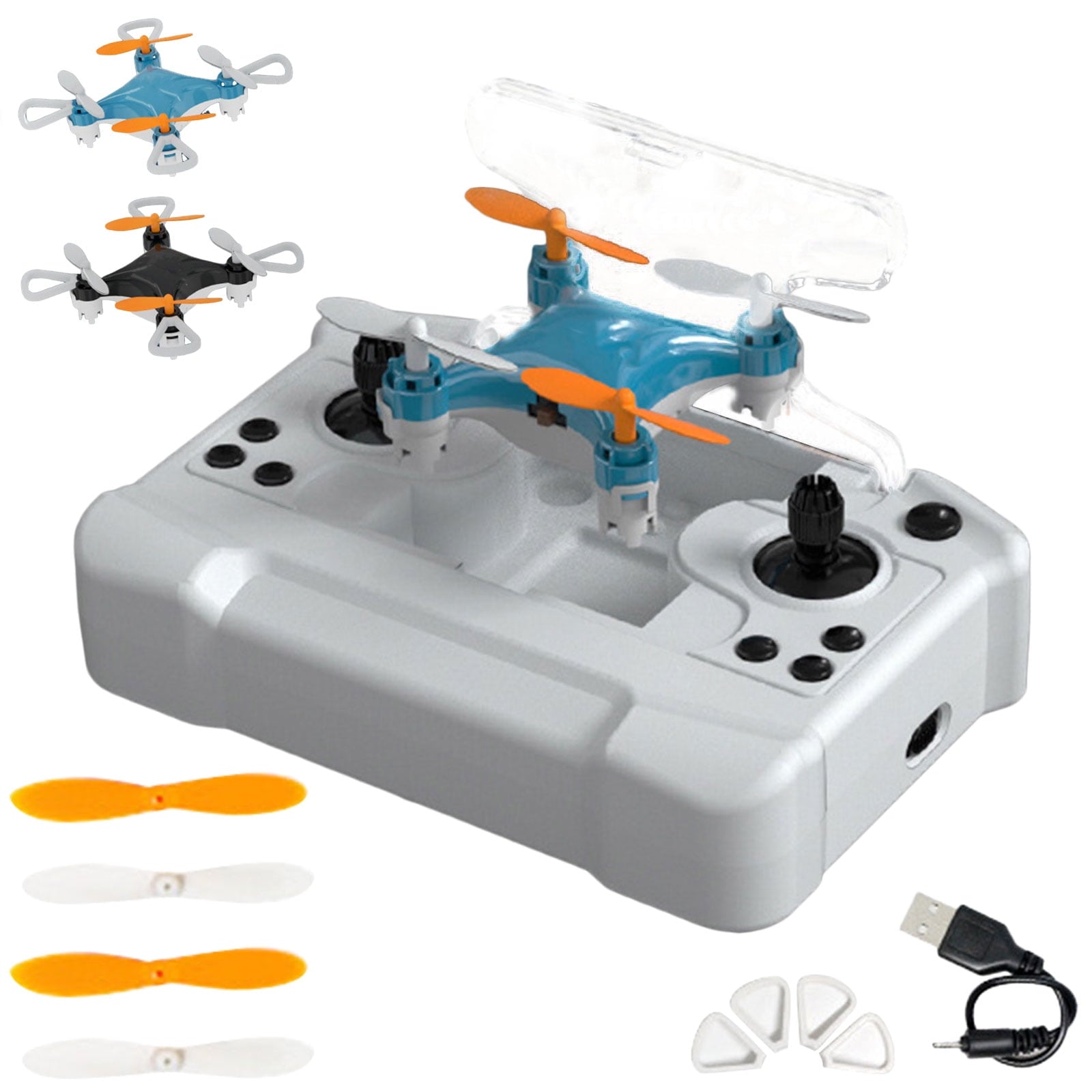Mini Drone Beginner Friendly Stunt Flyer All Ages Mini Drone with Stunt & 360° Tricks with Led Light & Propeller