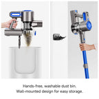 Cordless Vacuum Cleaner with LED Light & Removable Battery