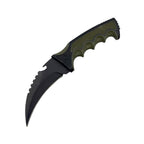 8.5" Karambit Fixed Blade Tactical Knife W/ ABS Holster