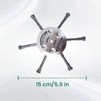 Heavy-Duty Steel Wire Trimmer Head for Cordless Weed Trimmers